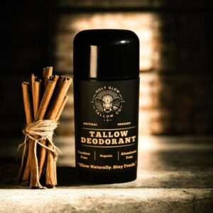 Cinnamon Cedarwood Tallow Deodorant